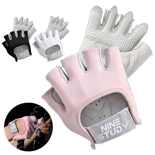 1 Pair Gym Body Building Training Fitness Gloves Sports